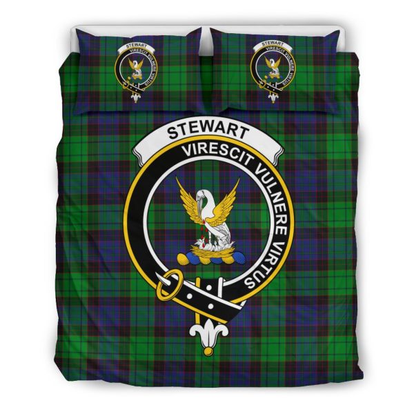 Stewart (High Stewards) Family Tartan Crest Bedding Set Fashion - Image 3