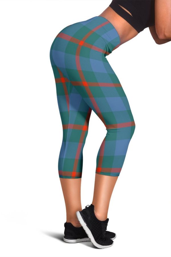 Agnew Family Tartan Capris Leggings Hot on Sale