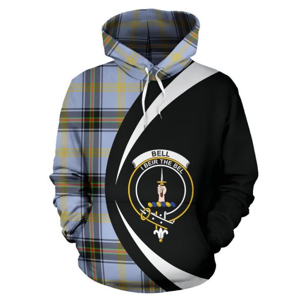Bell of the Borders Tartan Crest Hoodie - Circle Style For Discount - Image 2