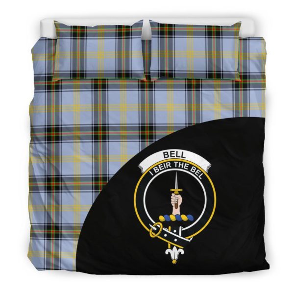 Bell of the Borders Tartan Crest Wave Bedding Set Cheap