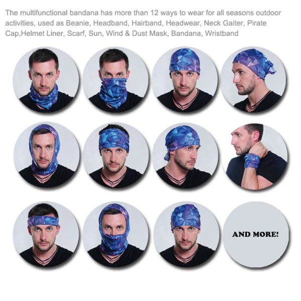 Johnstone Tartan Crest Neck Gaiter - Bandana Hot on Sale - Image 5