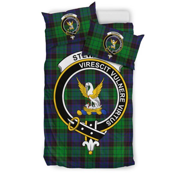 Stewart (High Stewards) Family Tartan Crest Bedding Set Fashion - Image 2