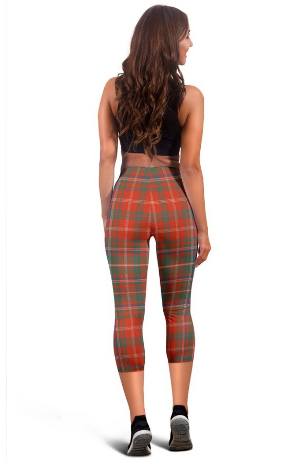 MacDougall Family Ancient Tartan Capris Leggings Discount - Image 2