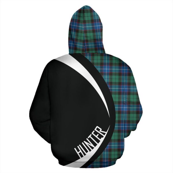 Hunter Ancient Tartan Crest Hoodie - Circle Style For Discount - Image 3