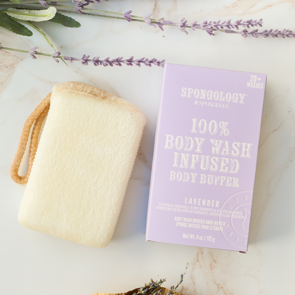 Lavender Body Buffer | Spongology Cheap - Image 2
