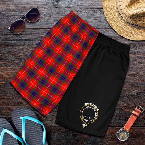 Abernethy Family Tartan Crest Men s Short For Discount