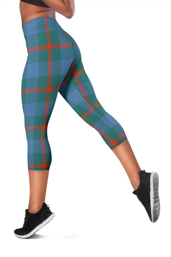 Agnew Family Tartan Capris Leggings Hot on Sale - Image 4