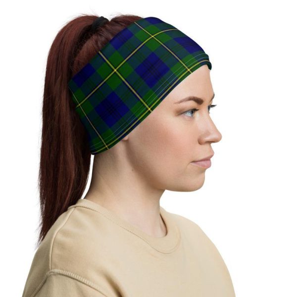 Johnstone Tartan Crest Neck Gaiter - Bandana Hot on Sale - Image 4